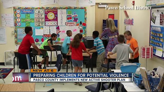 Middle schooler helps to teach Pasco students new active shooter plan