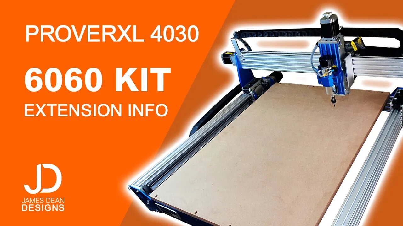 6060 extension information for the PROVerXL 4030 CNC from Sainsmart Genmitsu