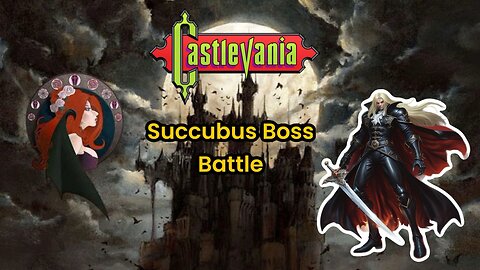 Castlevania : Symphony of the Night - Succubus Boss Battle