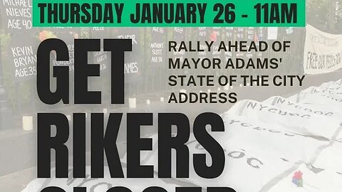 #closerikersnow @FreedomAgendaNY @NYCAIC Queens Theatre 1/26 #stateofthecity #SOTC2023 @