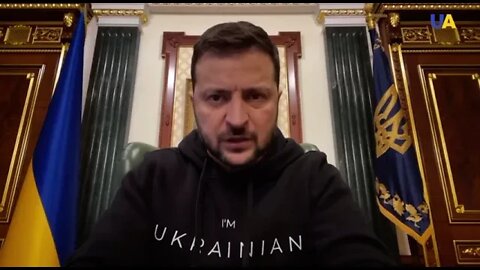 Address from Ukrainian president Volodymyr Zelenskyy￼