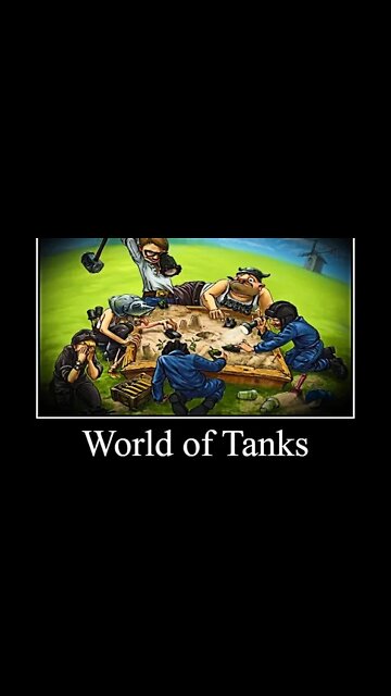 World of Tanks глазами жены #shorts #demotivator