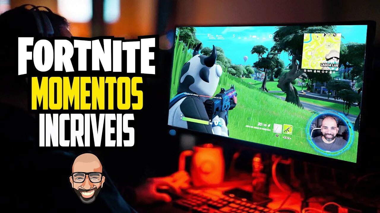 Vaquinha - Skin no Fortnite - Veja os Melhores Momentos