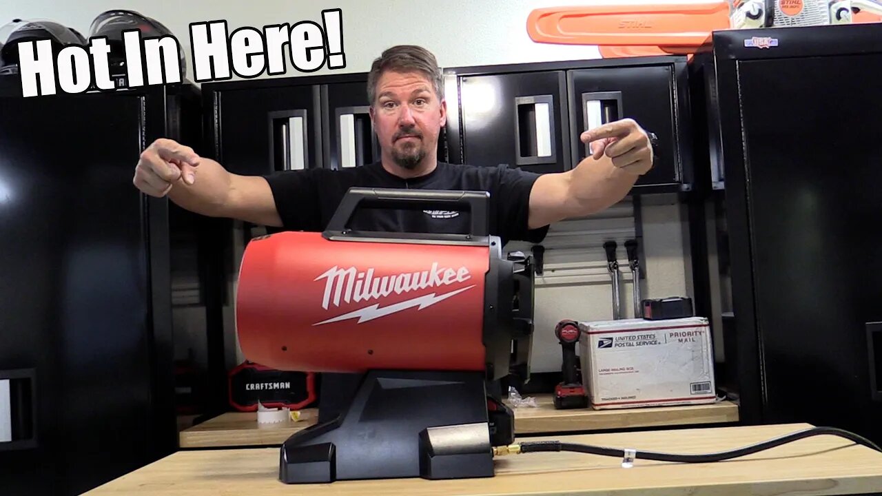 Milwaukee M18 Hybrid 70,000 BTU Forced Air Propane Heater Review