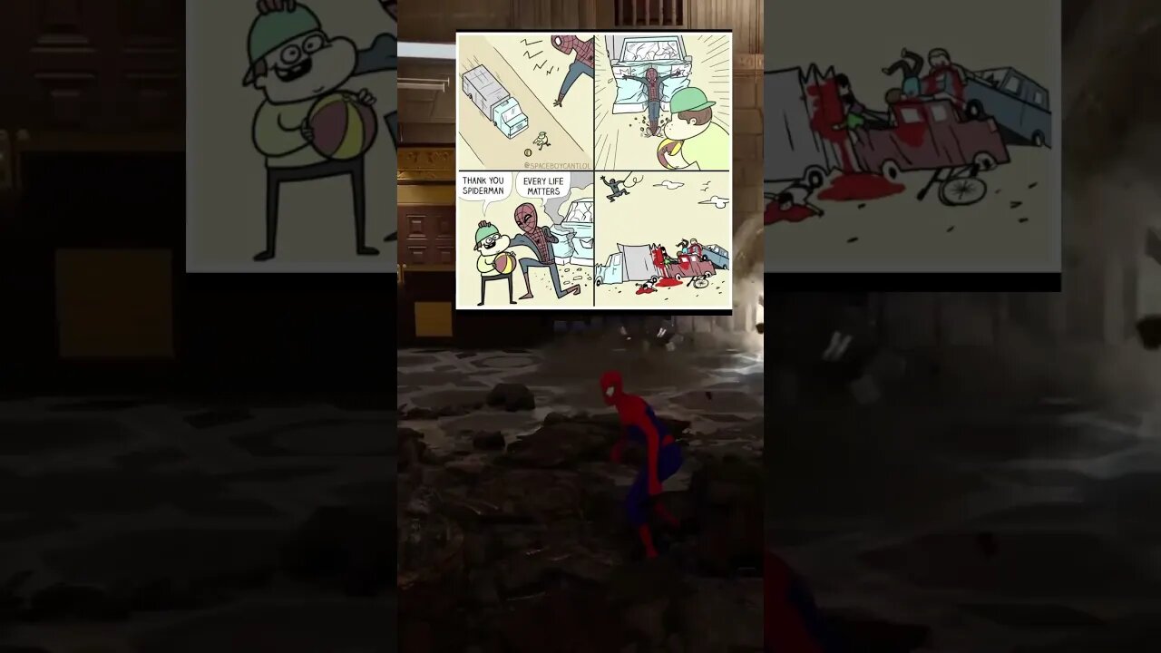 Spider-Man logic #ps5 #spiderman