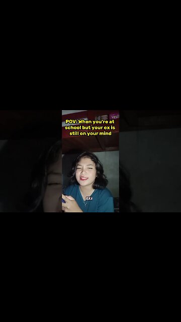 when you're at school but your ex is still on your mind