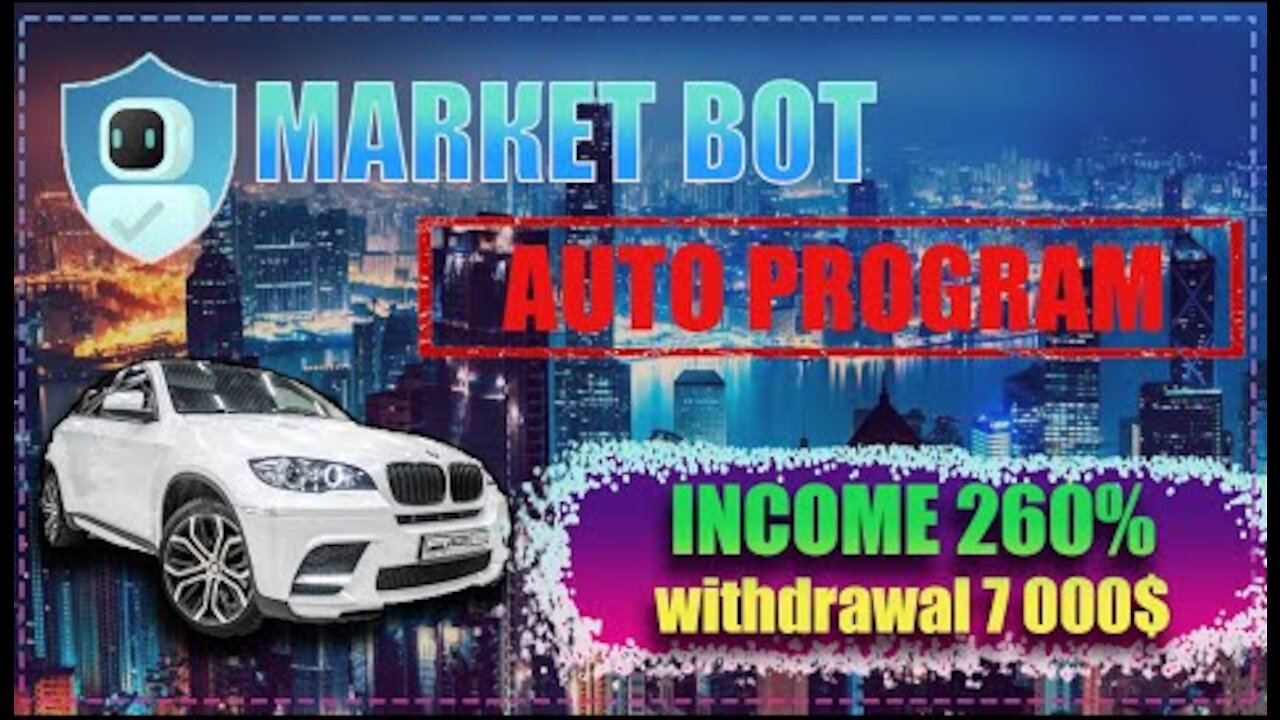 I WITHDRAW 7000$ BY AI.MARKETING - AUTO PROGRAM, SOON I WILL BUY BMW X6 FOR 50,000$! 😲