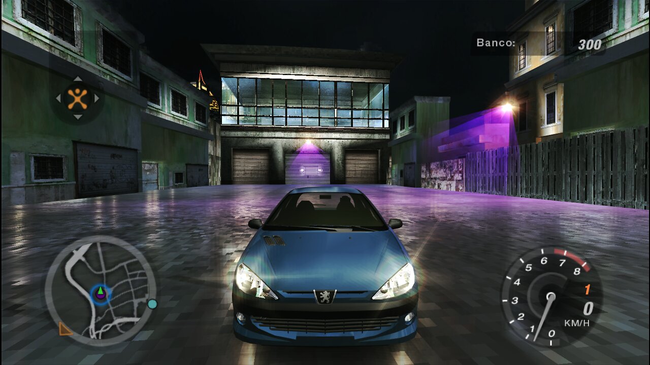 peugeot 206 gameplay — need for speed undergroud 2