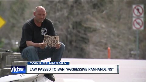 New law in the Town of Niagara bans 'aggressive panhandling'