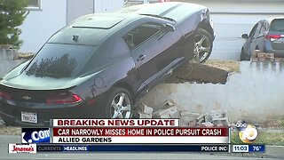 Family reacts to pursuit that ended in crash in front of home