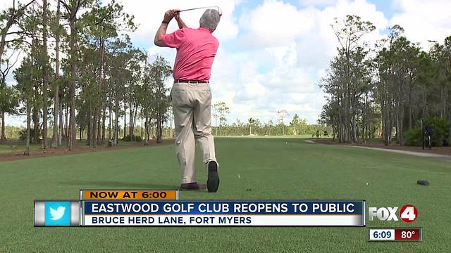 Eastwood Golf Club Reopens to Public