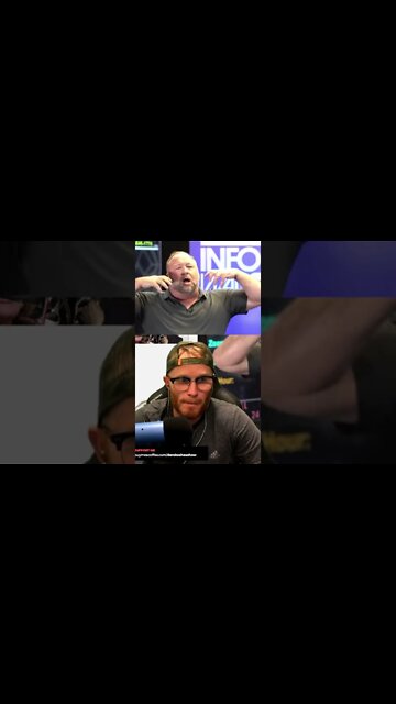 Alex Jones Slaps the Sh*t out of Himself, LOL