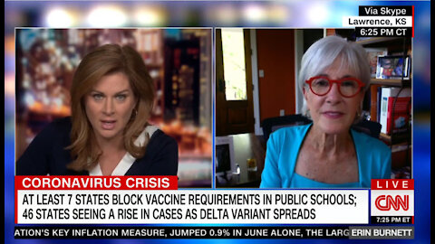 Sebelius on CNN: Unvaccinated Americans should not be allowed to work, have access to grandchildren