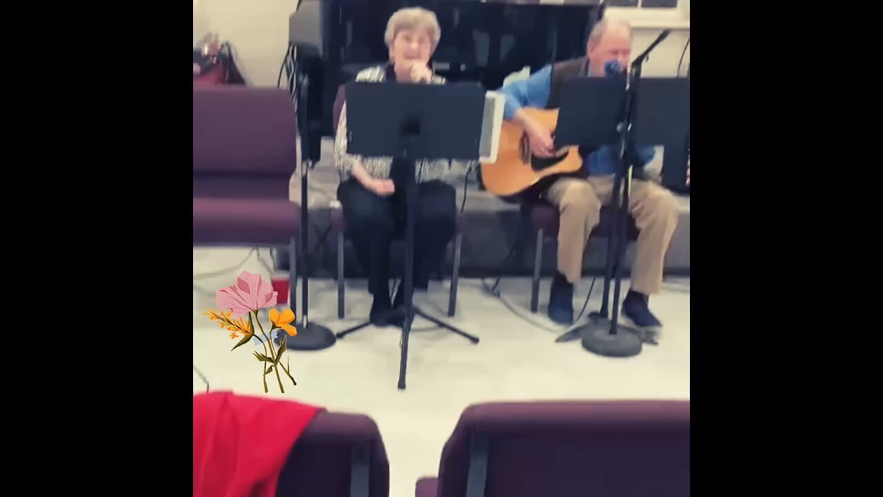 Mom singing Gospel