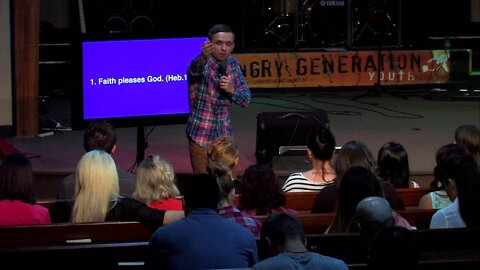 It's possible to please God but not without faith