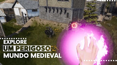 DragonHill VR - Adentre um Perigoso Mundo Medieval Lutando para Derrotar o Grande Dragão da Colina