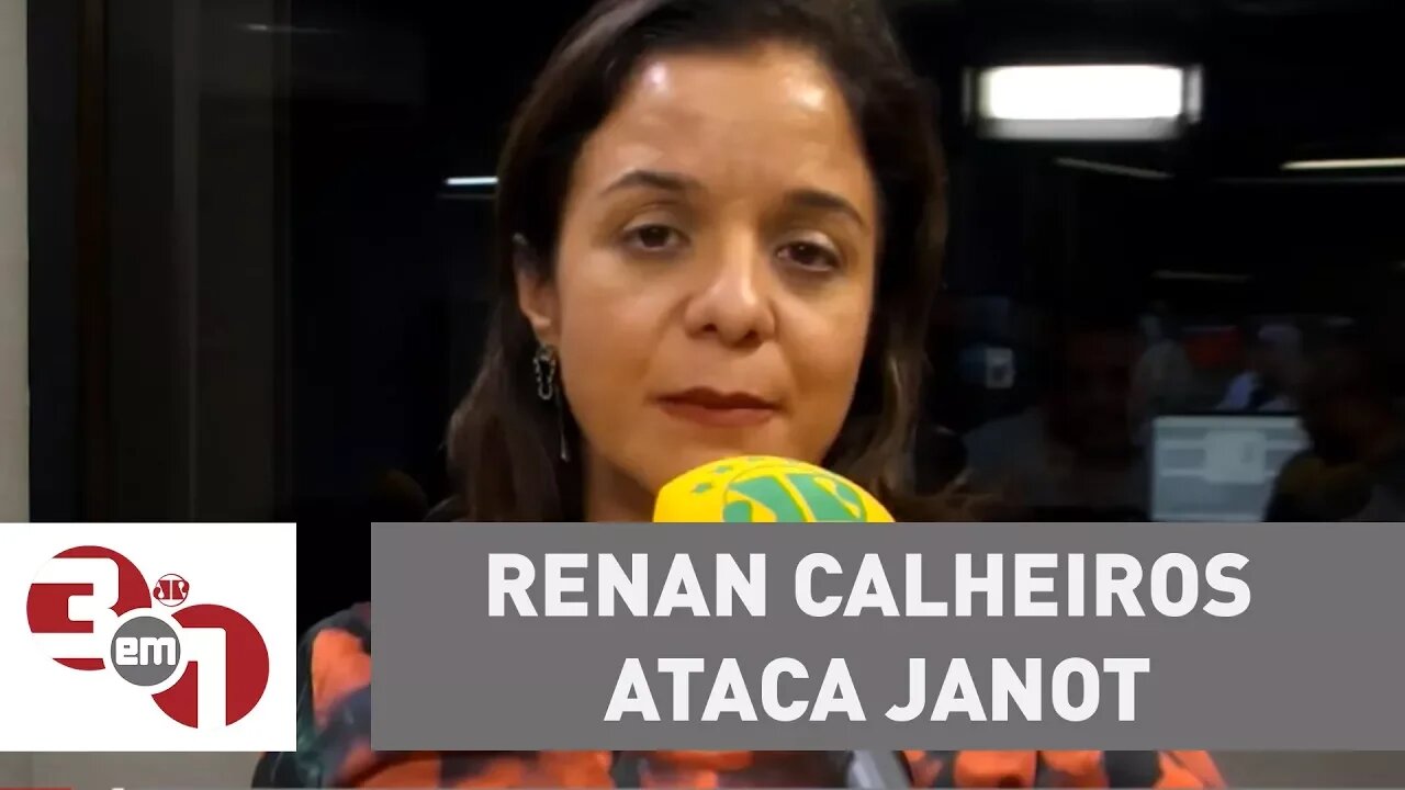 Em vídeo no Twitter, Renan Calheiros ataca Janot