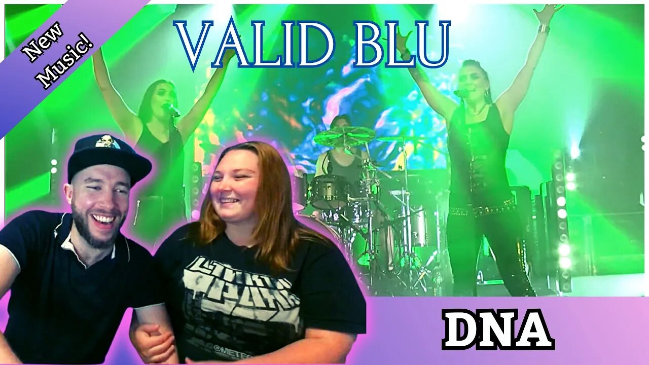 MESMERIZING GUITAR SOLO!! | Couple React to Valid blU - DNA #reaction #validblu #dna