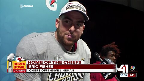 Chiefs T Eric Fisher: Team 'knew what had to be done' for SBLIV win
