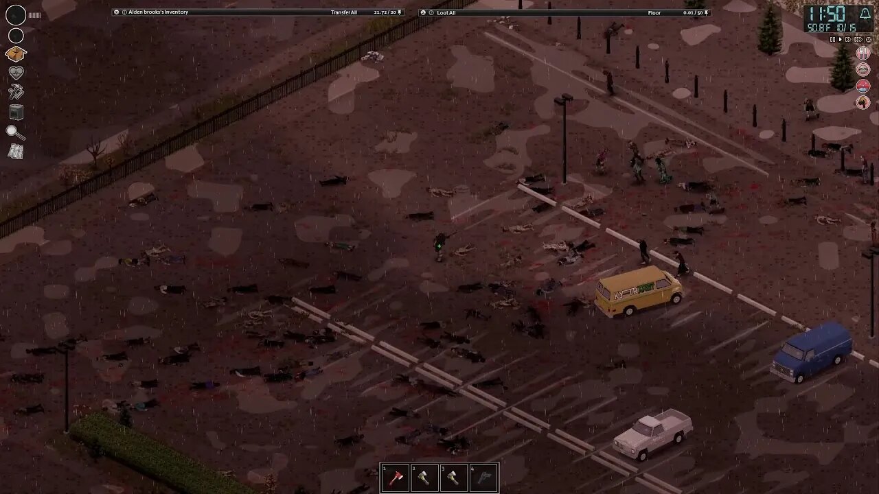 Can I Survive The City Of Project Zomboid Part 21- Taking Down The Mall