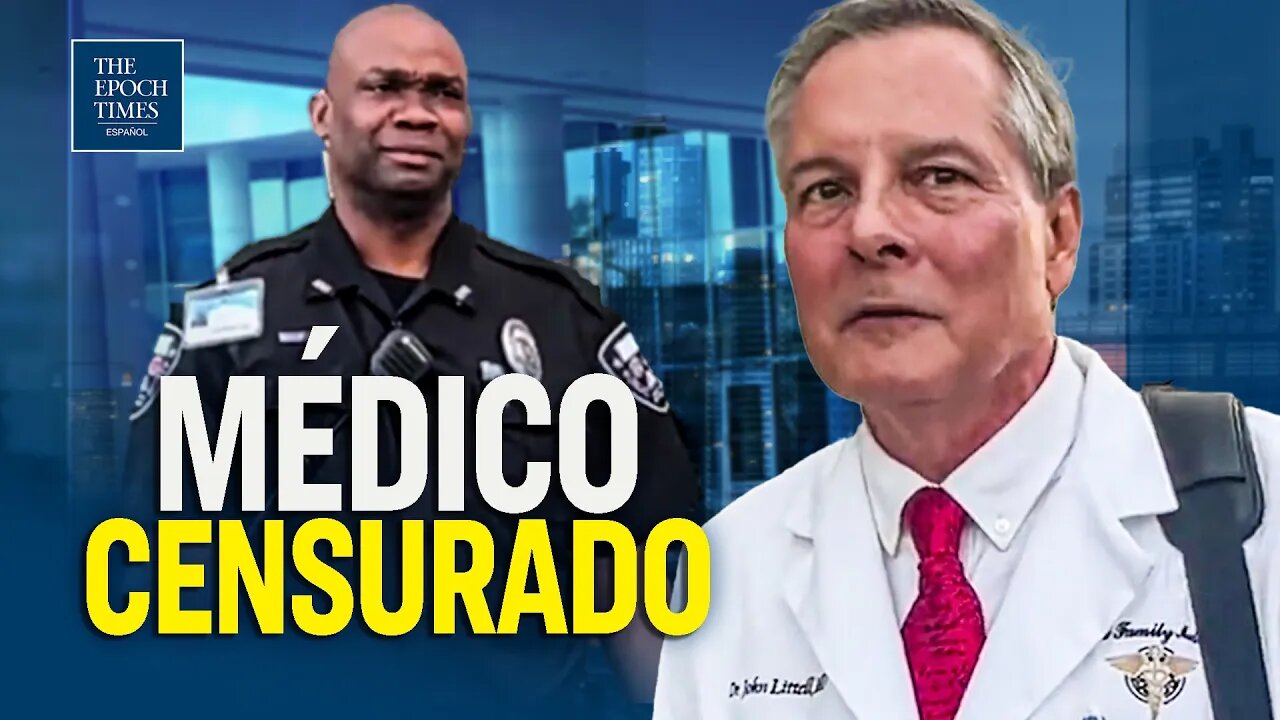 Evitamos censuras hoy solo por EpochTV. Policías expulsan a un médico después de hablar sobre...