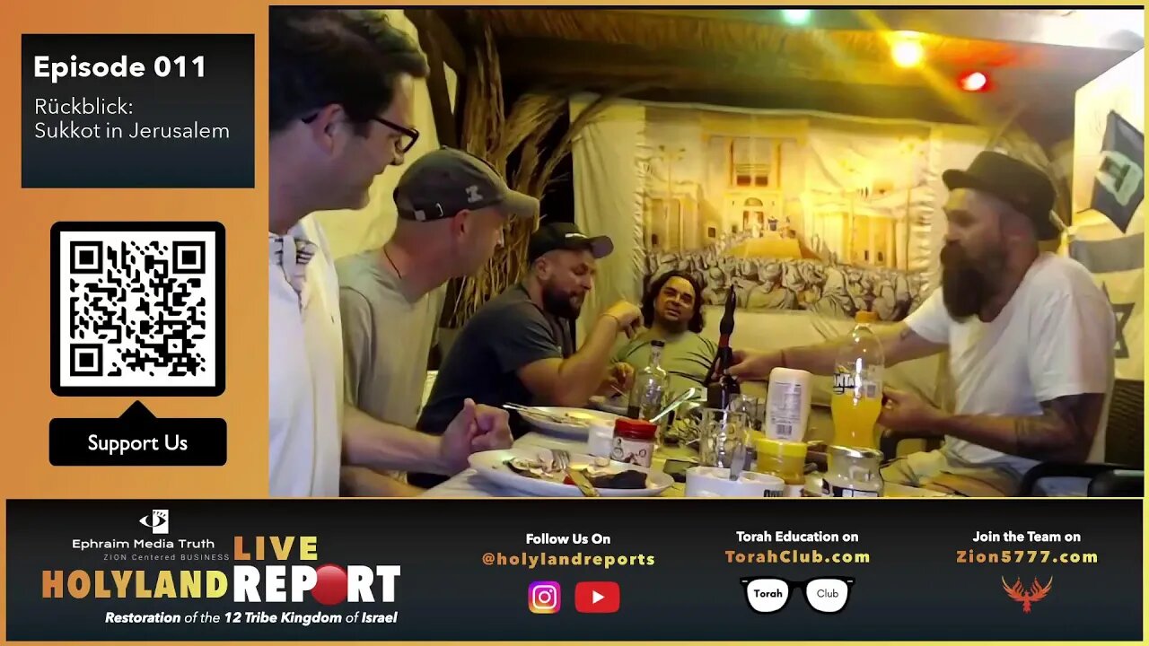 🗣 Land Live Report Episode 011 - Rückblick - Sukkot in Jerusalem