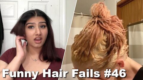 Funny Hair Fails #46 - Amazing Compilation