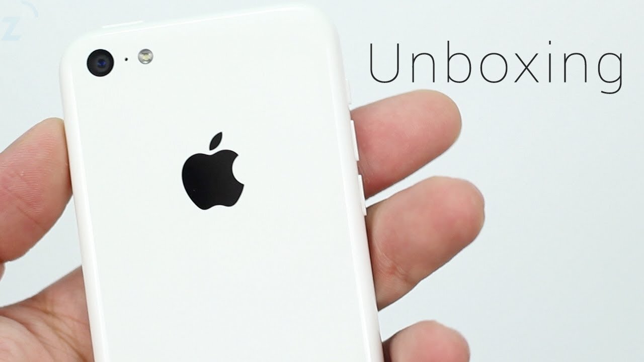 White iPhone 5c Unboxing, Hands On