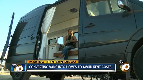 Making It in San Diego: Van life