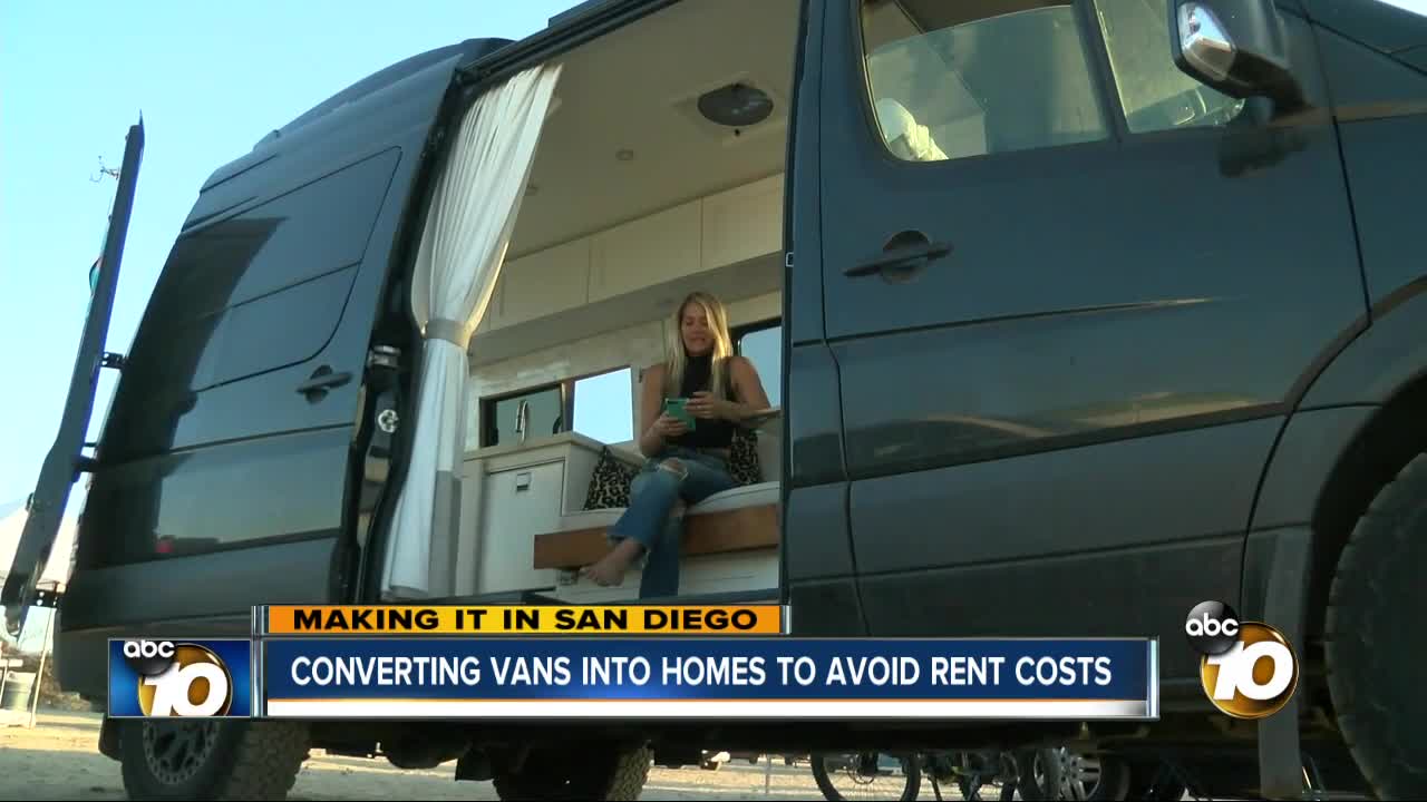 Making It in San Diego: Van life