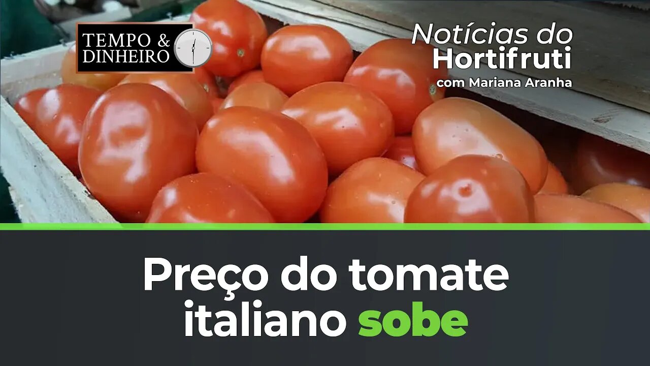 Preço do tomate italiano sobe no atacado