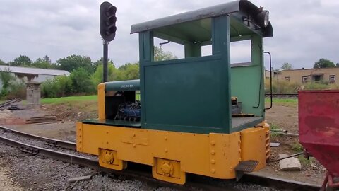 Running up the new track on the J&L Narrow Gauge