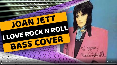 Joan Jett - I Love Rock N Roll - Bass Cover & Tabs