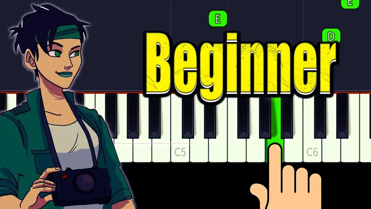 Beyond Good & Evil Safari - Beginner Piano Tutorial + Music Sheets