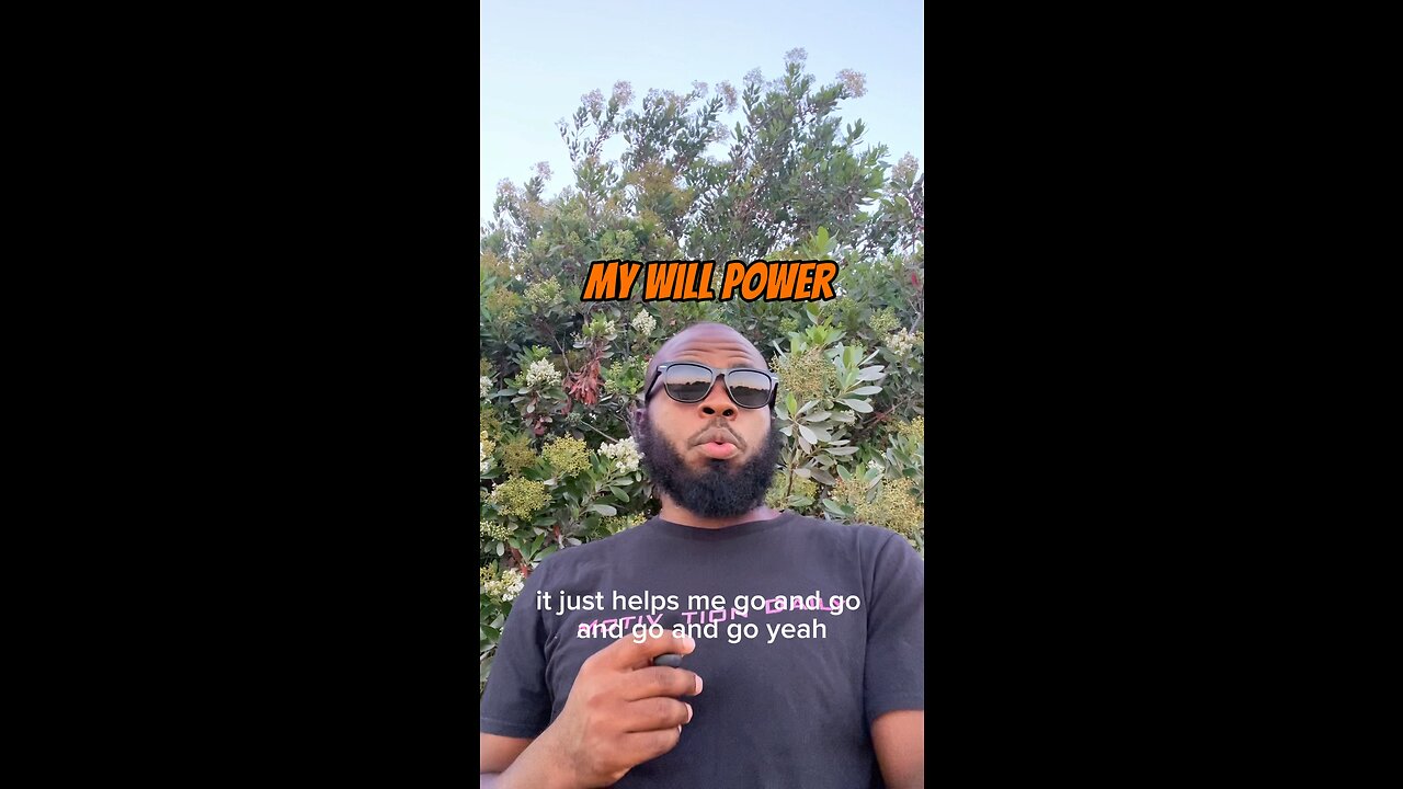 My Will Power #dayodman #strength #power #eeyayyahh #motivationalspeaker