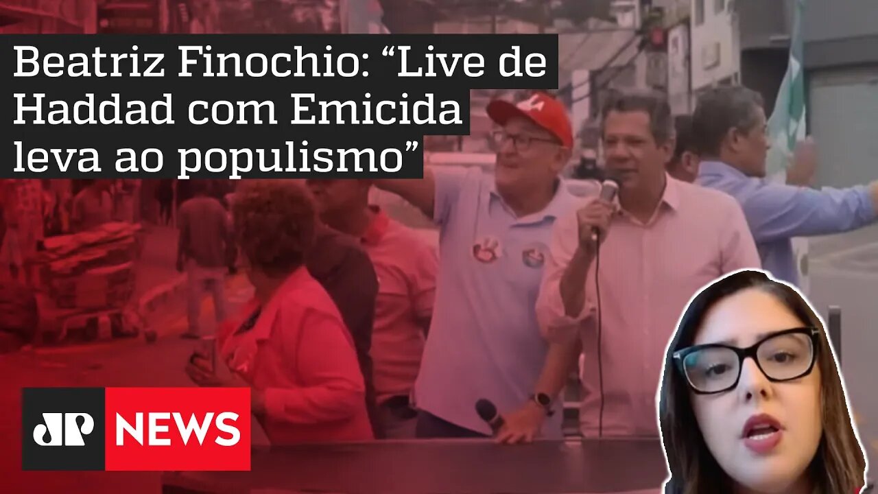 Agenda de Fernando Haddad tem campanha em Ribeirão Preto e live com rapper Emicida