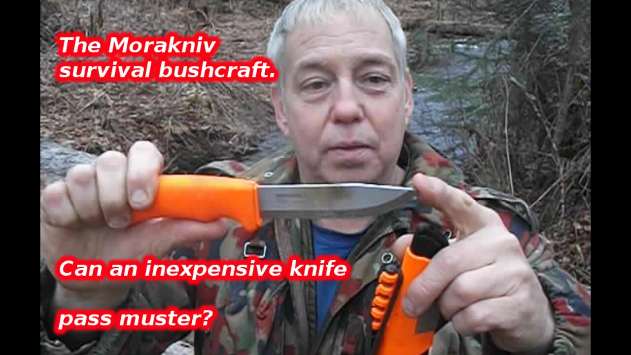 Morakniv Bushcraft Orange complete test and review. mora knives.