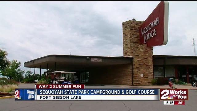 Sequoyah State Park campground & golf course