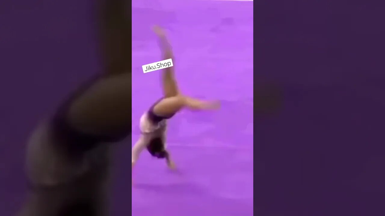 Gymnastics gone all the way wrong caught on camera.
