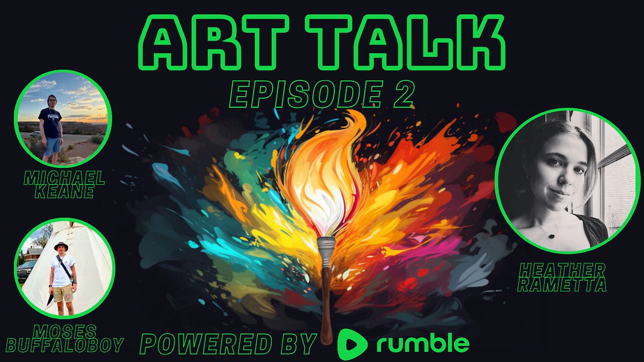 Art Talk Clips - The Power of Art and Ancestryw/ Guest Heather Rametta