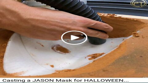 Casting a JASON Mask for HALLOWEEN...