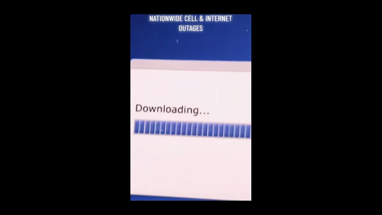 Nationwide Cell & Internet 🛜 Outages