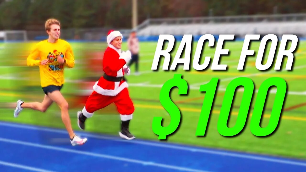 Can You Beat Me in a Race for $100?