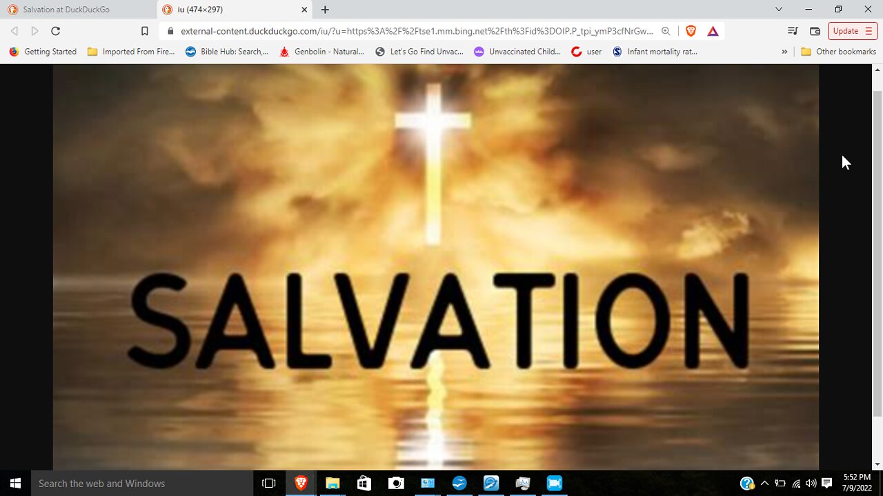 Salvation this way or that way