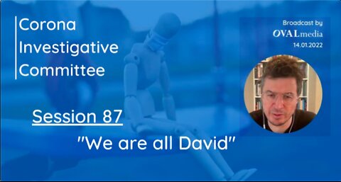 Prof. Mattias Desmet | SCA Session 87: We Are All David - January 14, 2022