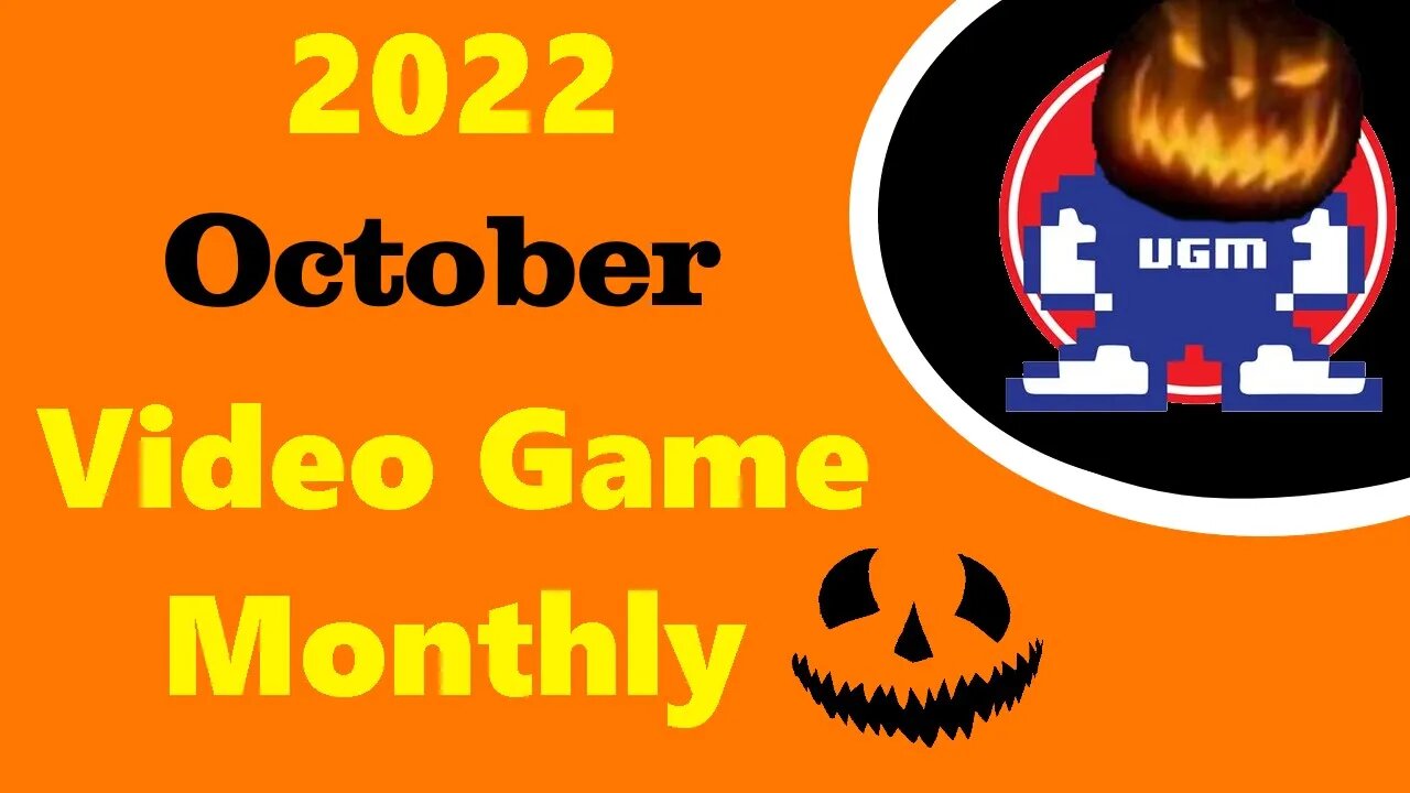 Horrific October 2022 VGM Box Video Game Monthly