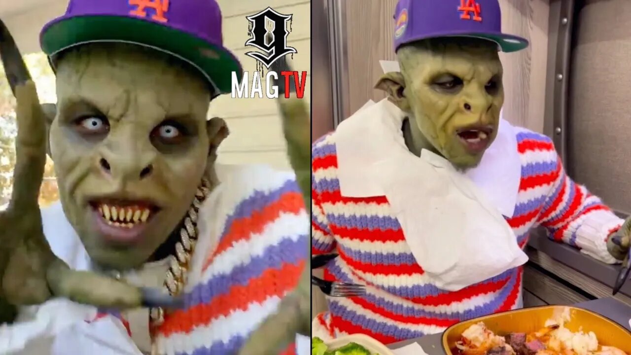 DaBaby's Boogeyman Character Heated About Dinner While On Set! 👺
