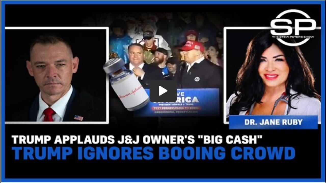 Trump Applauds J&J Owner's "Big Cash" Trump Ignores Booing Crowd