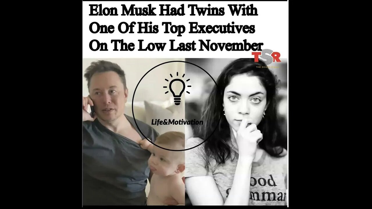 Elon Musk Secret Twins Revealed 😱 With His Top Executive Shivon Zilis