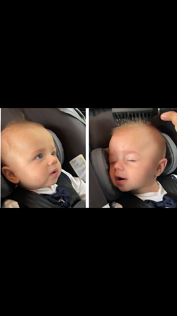 Baby’s Hilarious Reactions To Comb